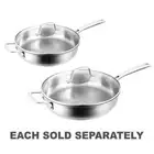 Pyrolux Premium Quality Radius 85 Saute Pan with Helper Handle Rust Resistant