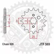 New JT Front Sprocket 12/520 Fits Kawasaki Z 250 G Ltd