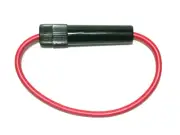 MCM Electronics Screw Type In-Line Fuse Holder- for 1/4 x 1-1/4 Fuse Use -32 VDC