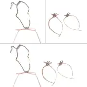 Lovely Bowknot Pendant Tassels Necklace Neck Chain Trendy Earring Clavicle Chain