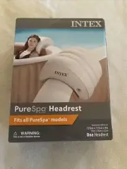 Intex PureSpa Hot Tub Removable Inflatable Lounge Headrest Pillow Spa Accessory