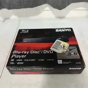 Sanyo Blu-Ray Disc FWBP507FP DVD CD Player Brand New