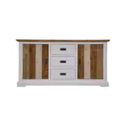 Orville Buffet Table 166cm 2 Door 3 Drawer Solid Acacia Timber Wood -Multi Color