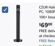 CZUR Halo X Pro Dual Webcam for PC 1080 Camera with Microphone USB Camera