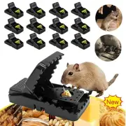 Plastic Mouse Traps Reusable Mice Rat Trap Snare Catcher Rodent Indoor Outdoor