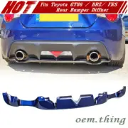 2020 Painted #E8H Fit FOR SUBARU BRZ Scion FR-S TOYOTA GT86 Rear Bumper Diffuser
