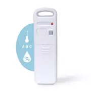 Wireless Indoor Outdoor Temperature and Humidity Sensor 06002M white