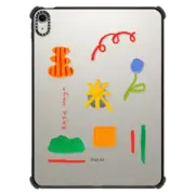 iPad Air 11-inch (M2/M3) iPad Impact Case spring shapes