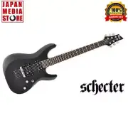 Schecter Japan C-6 Deluxe Satin Black Electric Guitar Brand NEW