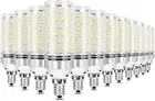 E12 LED Bulbs, 12 Pack - Daylight 6000K, 16W Candelabra LED, CRI80+, 120W Equ...