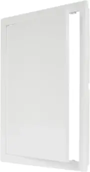 12" X 16" White Plastic Access Panel. Service Shaft Door Panel. Plumbing, Elect