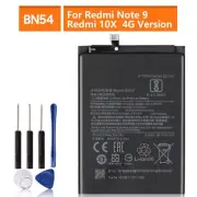 New Replacement Battery BN54 For Xiaomi Redmi Note 9 Note9 Redmi 10X 4G Version