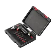 M7 Air Impact Wrench 5x Socket Driver Set 1/4" Square Drive Pneumatic M7-NC0208M