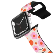 Apple Watch Series 7-9 (45mm) Impact Band Flower Bursts by Kristen Peers