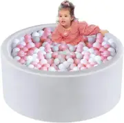 36 inch Premium Handmade Memory Foam Ball Pit with Zipper Design Easy to Clean