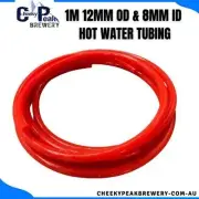 1M Hot Water Tubing - 12mm OD & 8mm ID Tubing - StillFlex / Turbo 500 / Yeast