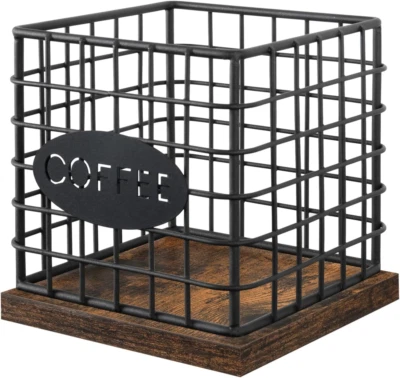 K Cup Holder Organizer, Sturdy Coffee Pod Holder Organizer, 35 Kcup Large Capaci