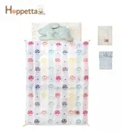 在飛比找蝦皮商城優惠-Hoppetta 日本 蘑菇床組 8件組 嬰幼童寢具 保潔床