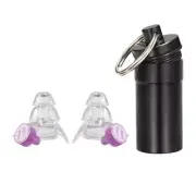 Noise Cancelling Ear Plugs Purple silicone Ear Plugs