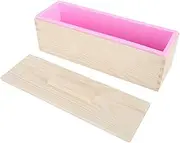 Gatuida 1Set Durable Wooden Storage Box Multipurpose Container for Bread Soap Lightweight Corrosion Resistant Includes Cover for Dust Protection Easy Access