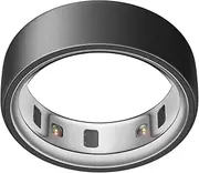 Oura Ring 4 - Stealth - Size 7 - Smart Ring - Size First with Oura Ring 4 Sizing Kit - Sleep Tracking Wearable - Heart Rate - Fitness Tracker - Up to 8 Days of Battery Life