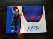 J.J. BAREA 2017-18 IMMACULATE MODERN MARKS RED AUTO #D /25