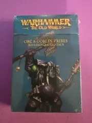 Games Workshop Warhammer The Old World Orcs & Goblins Tribes Reference Card Pack