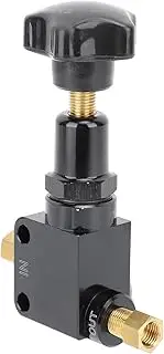 Adjustable Brake Proportioning Valve Knob - 100-1000PSI, 1/8-27 NPT - Brake Bias Valve Pressure Regulator - Ensures Excellent Brake Performance Control