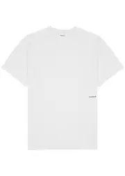 Soulland Ash Logo-print Cotton T-shirt - White XL