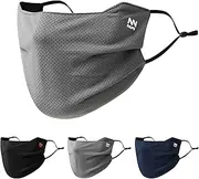UV Face Shield Washable Reusable Sun Protection Face Mask for Motorcycle Running Riding Exercise And Other Sports 3pcs
