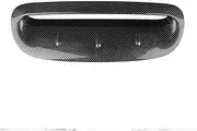 Compatible For Mini Cooper S R53 R50 2002 2003 2004-2006 Carbon Fiber Look/Gloss Black Front Air Hood Engine Bonnet Scoop Vent Outlet Cover(Carbon Fiber Look)