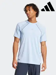 adidas Blue Tech Apparel Climacool T-Shirt (F14377) | $76
