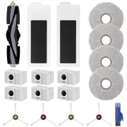 For Deebot T20 Omni Robot Vacuum Cleaners Main Side Brushes HEPA Filters Mop Cloth Dust Bags Replac
