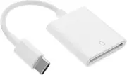 jojofuny High Speed C Memory Card Reader Single Slot Adapter for Cards Compatible with Phones Tablets and Cameras Portable Durable Design for Go Use
