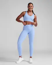 Form Soft Touch Hi-Rise Compression Tights, 2XU, XS, Hydrangea/Hydrangea, Female