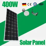 440W Mono Solar Panel 400W 12V Mono Portable Home Caravan Camping Charging Power