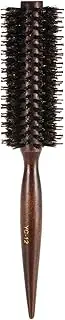 1pc Round Comb Bristle Hair Brush Comb Quiff Roller Curling Rolling Brush DIY Hairdressing Tool with Wood Handle ALKOY