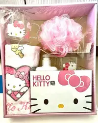 在飛比找Yahoo!奇摩拍賣優惠-［ 限量 ］韓國  HELLO KITTY 沐浴 5件組