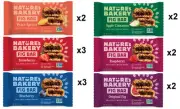 Nature's Bakery Whole Wheat Fig Bars, Variety Pack Sampler - 14ct