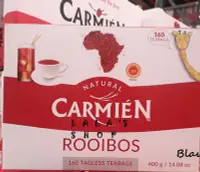 在飛比找Yahoo!奇摩拍賣優惠-CARMIEN ROOIBOS 南非博士茶 國寶茶(160包