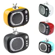 Zummy Retro Bluetooth Speaker Vintage Wireless Speaker with Phone Stand