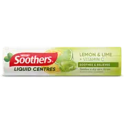 Allens Soothers Lemon Lime 10 Pack X 24s