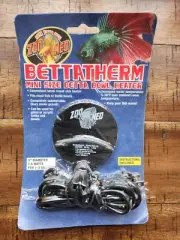 Zoo Med BettaTherm Submersible Betta Bowl Heater , 7.5 Watts , 1-3 Gallons