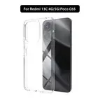 For Xiaomi Redmi Note 13 Pro+ Pro 13C Case Poco C65 Clear Shockproof Cover
