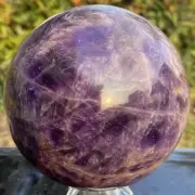 1610g Rare High Quality Purple Dream Amethyst Quartz Crystal Sphere Healing Ball