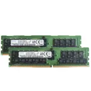 Samsung 64G 2X32GB DDR4 3200MHz Dual Rank RDIMM Registered REG ECC Server Memory