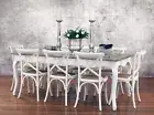 Dining Setting 9 Piece 2x1m Dining Table & Chairs French Provincial