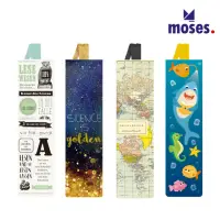 在飛比找momo購物網優惠-【德國Moses】綁式書籤(書 小卡 卡片 禮物)