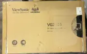 NEW ViewSonic VG2448 24" 1080p Ergonomic Monitor HDMI, DisplayPort, USB (CR)