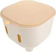 WHAMVOX Multifunctional Storage Stool Space Saving Organizer for Classroom Playroom Secure Lid for Snacks Clothes Suitable